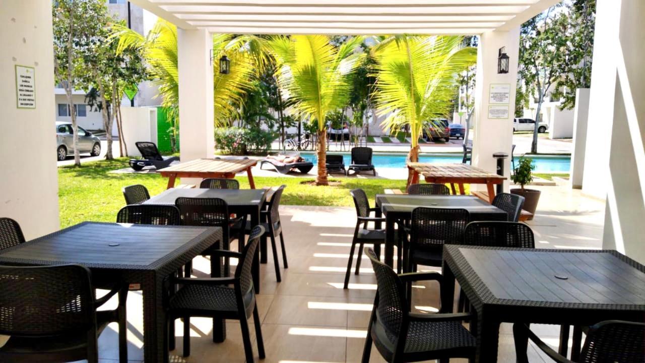 Amplio Y Confortable Apartamento En Playa Del Carmen Bagian luar foto