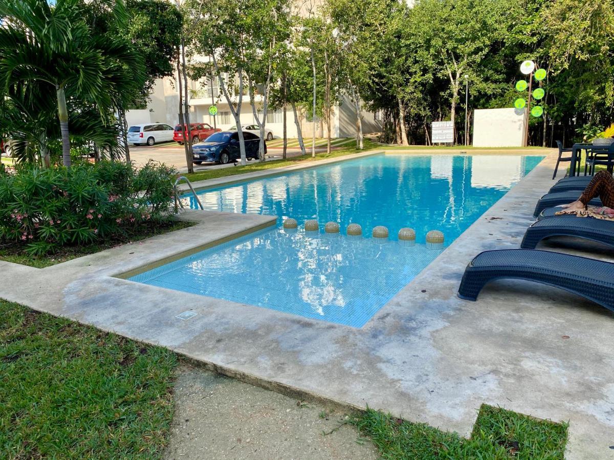 Amplio Y Confortable Apartamento En Playa Del Carmen Bagian luar foto